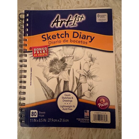 Learn to Sketch Set of 2 Bundle Art1st Sketch Diary & How To Sketch Animals - Picture 10 of 14